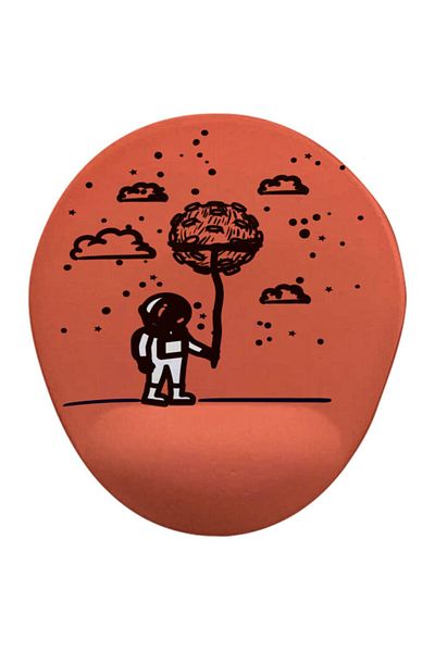 Onartem Astranot Ankle Oval Supported Mouse Pad - Ergonomic Design