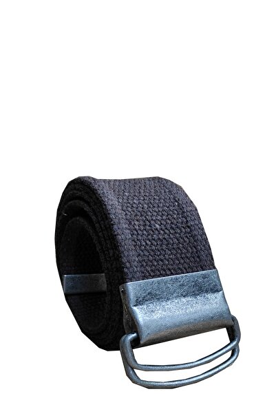 Kemer Dünyası حزام من القماش التكتيكي باللون البني مع إبزيم حلقة ضغط للجنسين