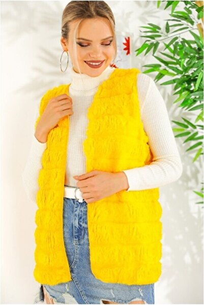 Buklemoda Plush Faux Fur Vest