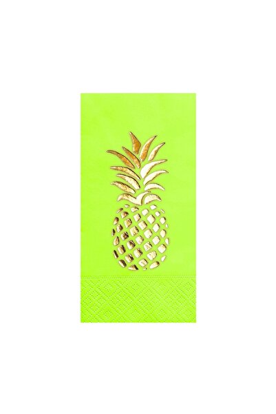 Story مناديل ورقية ملونة باللون الأخضر الفستقي والكيوي مقاس 33 × 33 سم، مزينة...