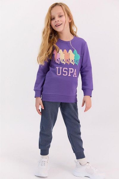 U.S. Polo Assn. Set de trening pentru fete - confortabil și elegant