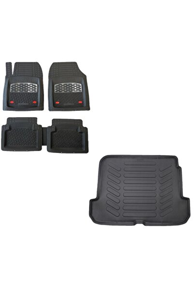 Rizline Renault Clio 5 2021 Model 3d Bagaj Havuzu+3d Havuzlu Paspas Takımı