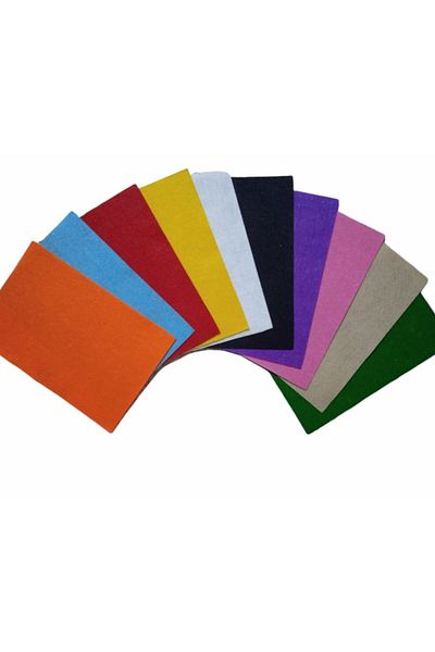 Ticon Felt.(20x28) in A4 Size.10 Pieces.1 Package.10 Mixed Colors