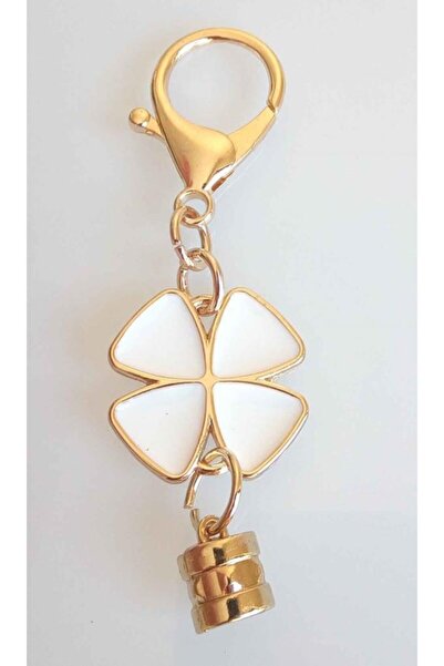 angel çanta aksesuar White Clover Ornament