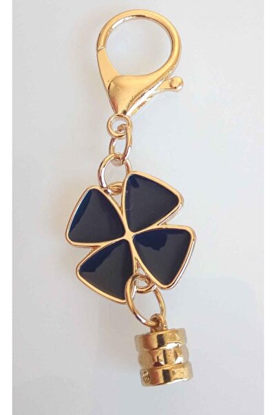 angel çanta aksesuar Navy Blue Clover Ornament