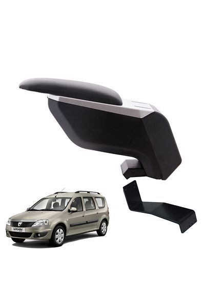 3 Tıkla Dacia Logan Mcv 2008 Gray-black Armrest Armrest with Steel Foot Without Piercing