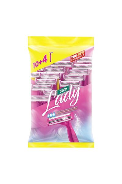 Derby Lady Shaving Blade Double Blade 14 Pieces Bag
