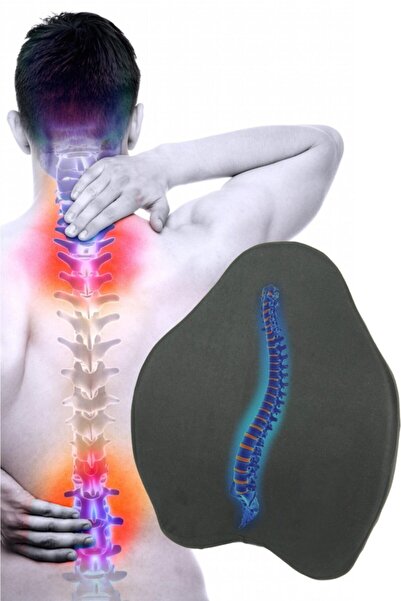 Ankaflex Visko Yeni Nesil Bel Minderi Sırt Yastığı Minderi Sandalye Yastığı K...