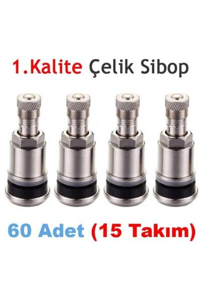 OEM Paslanmaz Çelik Sibop Takımı (60 Adet)