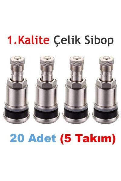OEM Paslanmaz Çelik Sibop Takımı (20 Adet)