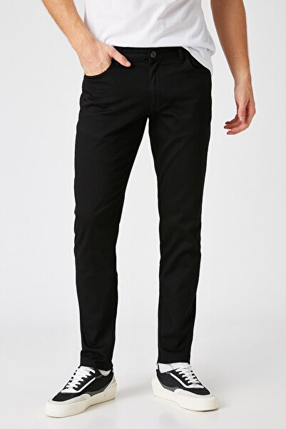 Koton Чоловічі чорні джинси 0KAP41942NW