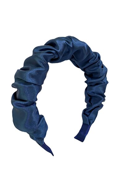 CSR AKSESUAR تاج من الساتان النيلي الداكن