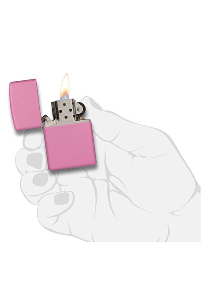Zippo Çakmak Regular Pembe Pink Matte 238-000158