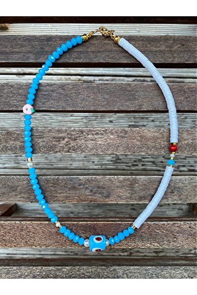 wanwa aksesuar قلادة كريستال ثيسالونيك فيمو