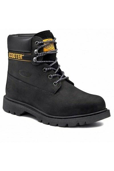 Scooter M5130 Snow Boots Αδιάβροχες Αδιάβροχες Δερμάτινες Μαύρες Μπότες Νέας Σεζόν