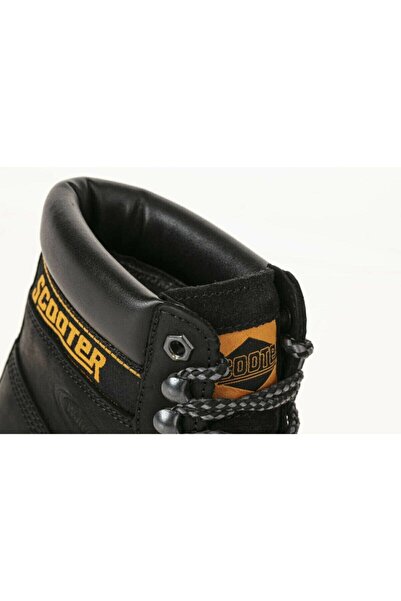 Scooter M5130 Kar Bot Watertight Su Geçirmez Yeni Sezon Deri Siyah Bot