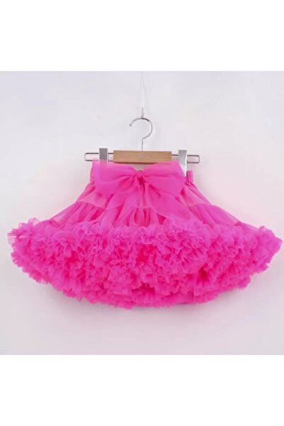 Da&Mira Kız Çocuk Neon Pembe Tütü Etek