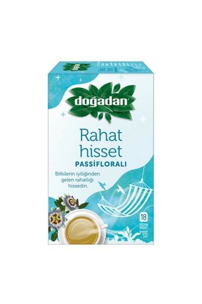 Doğadan Passifloralı Rahat Hisset Karışık Bitki Çayı 18 Süzen Poşet