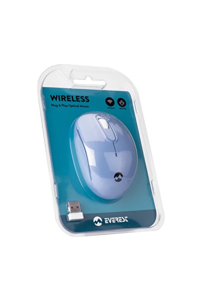 Everest Smw-666 Usb Mavi 2.4ghz Optik Wireless Mouse