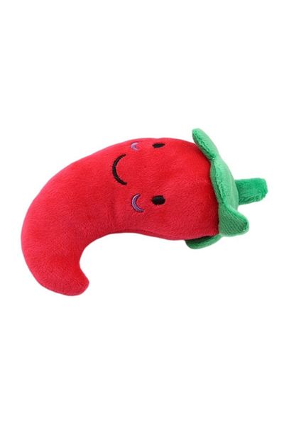 Mixpet Pepper Shaped Teether Dog Plush Toy 8X13 cm