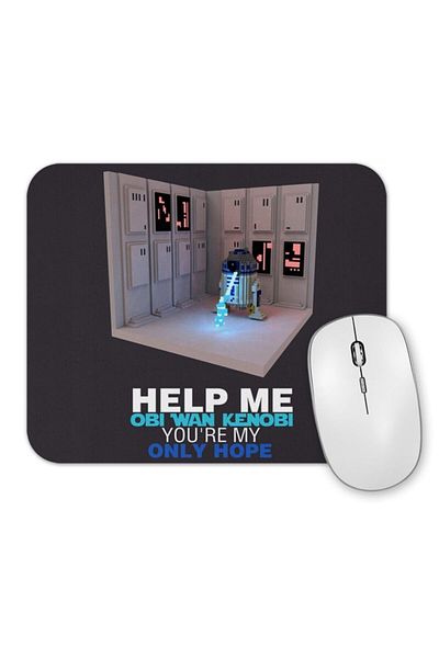 Baskı Dükkanı Подложка за мишка R2-d2 Hope Star Wars
