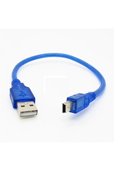 Genel Markalar 30cm Mini Usb Kablo Mavi 480 Mbps Usb 2.0 Hot Swap