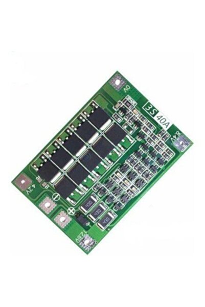 3s 40a 12.6v Pil Koruma Balans Kartı 18650 Lityum Li-ion Batarya