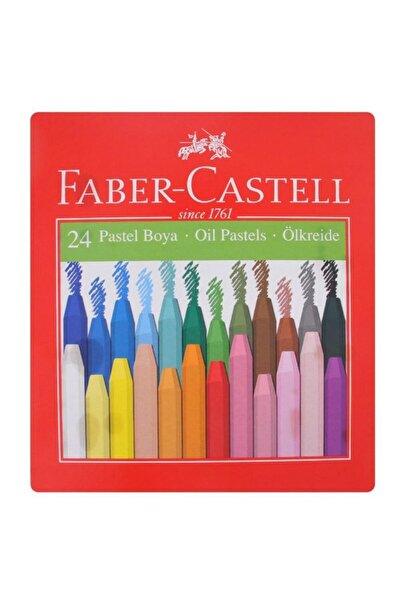 Faber Castell Karton Kutu Pastel Boya 24 Renk
