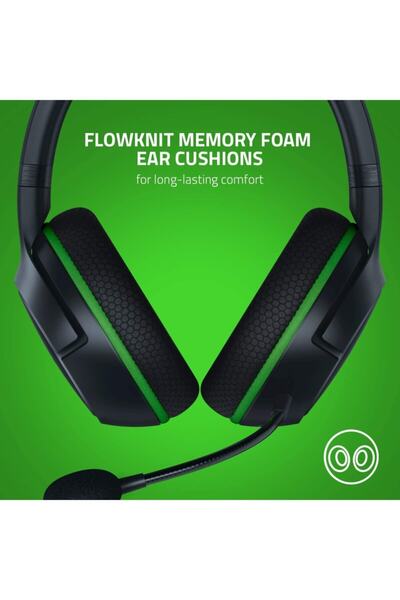 RAZER سماعة ألعاب كيرا اللاسلكية مع ميكروفون لأجهزة إكس بوكس - RZ04- 03480100 -R3M1