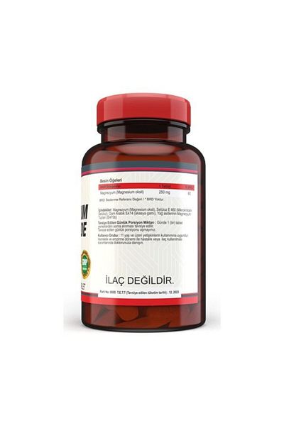 Nevfix Magnesium Oxide Magnesium 250 Mg 120 Tablets and Vitamin B12 1000 Mcg 120 Tablets
