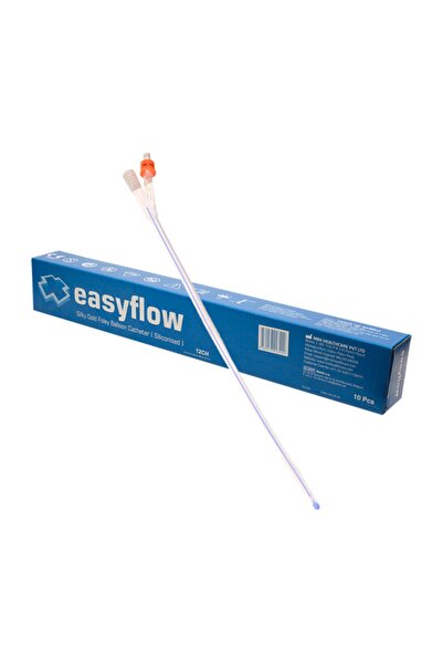 Easyflow Silikon Foley Sonda (kateter) 2 Yollu Fr16