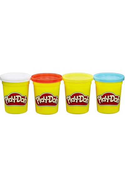 Play Doh 4 عبوات من العجين B6508