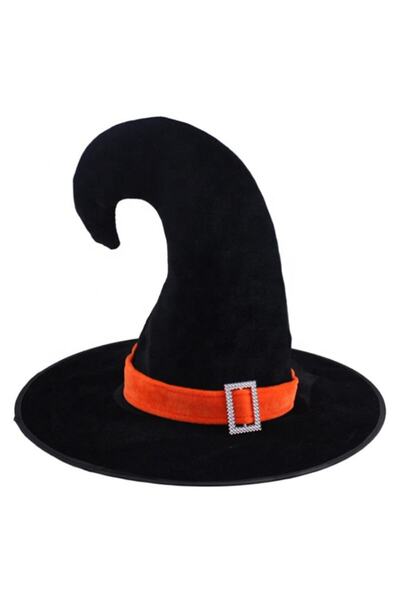 KOSTÜMCE Cadı Şapkası Halloween Çocuk