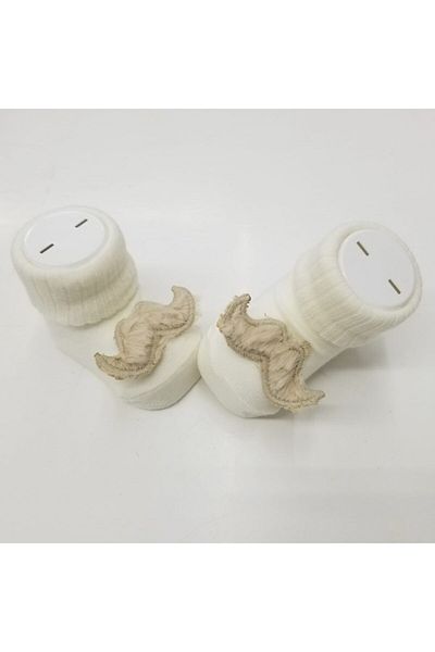 Bumbo Baby Socks with Moustache Accessories