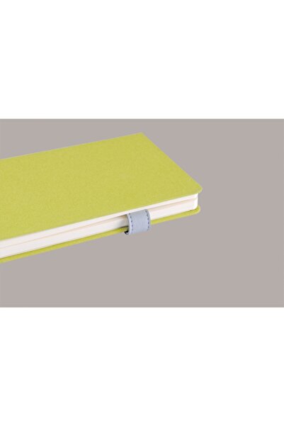 Arwey Acar Laur Linen Cover 11*16,5cm Unlined Notebook with Magnet Patch