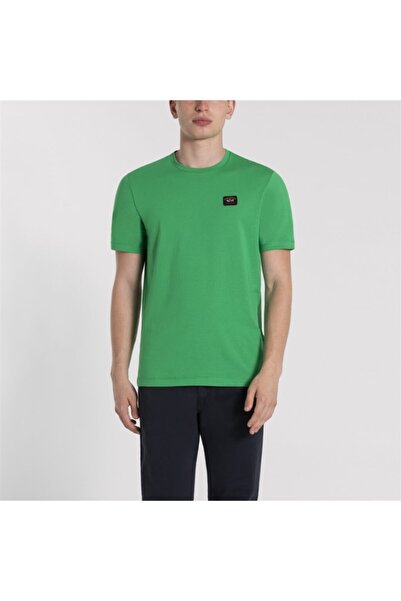 PAUL&SHARK Ανδρικό πλεκτό μπλουζάκι C.w. Βαμβάκι