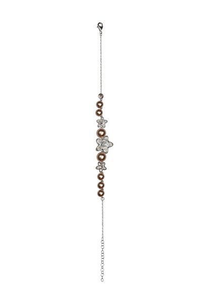 Merano Design Kadın Swarovski İncili Bileklik GKS504BL