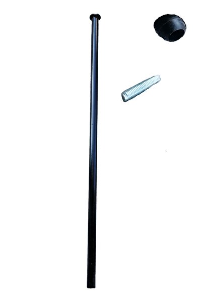 Evnalia 46 Cm Metal Boru Ayak Kütük Masa Orta Sehpa Zigon Ayağı (1 ADET AYAK)