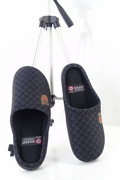 GEZER Erkek Kışlık Yıkanabilir Ev Terlik 13498