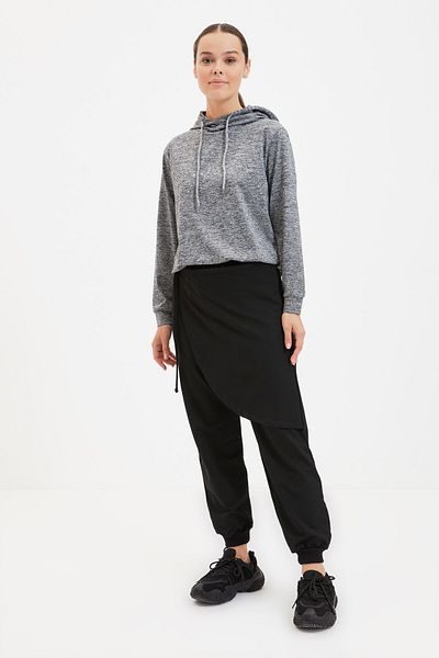 Trendyol Modest Sweatpants - Black - Joggers