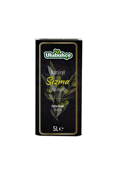 Ulubahçe Natürel Sızma Zeytinyağı 5 Lt Teneke