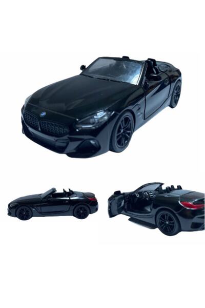 Vardem Bmw Z4 M40i Cabriolet Üstü Açık Model Araç Oyuncak Araba 12.5 Cm Siyah