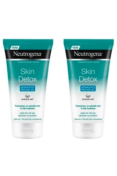 Neutrogena Skin Detox Serinletici Peeling Jel 150 ml 2 Adet