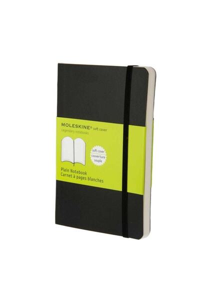 Moleskine Caiet plat cu copertă flexibilă mare /