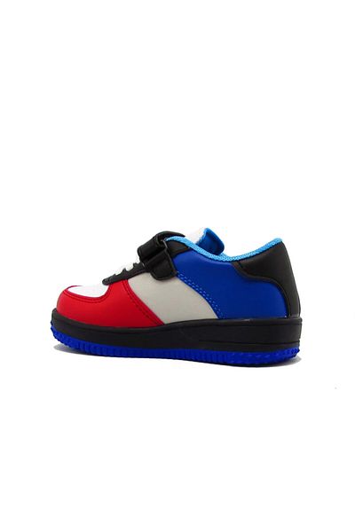 I COOL Arsln-A20221P Unisex Sports - White/Red, Velcro Rubber Tied