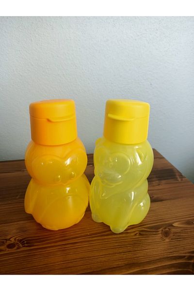 Tupperware Eco Bottle Lion And Penguin Water Bottle Set