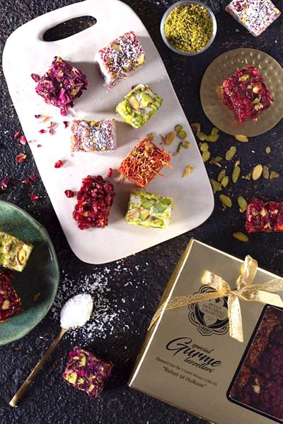 MEŞHUR SAFRANBOLU LOKUMCUSU Fitil Gourmet - 600Gr Mixed Turkish Delight