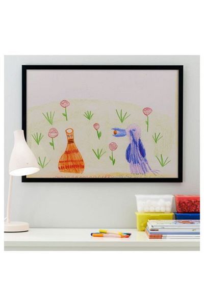 IKEA Fıskbo Black Frame - 50X70 cm Photo Picture Frame