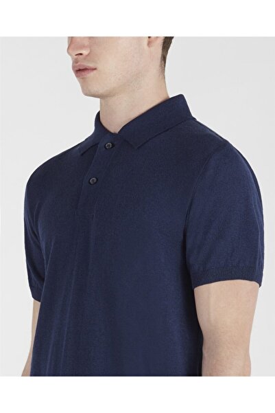 PAUL&SHARK Men's Knitted Polo-shirt C.wLinens