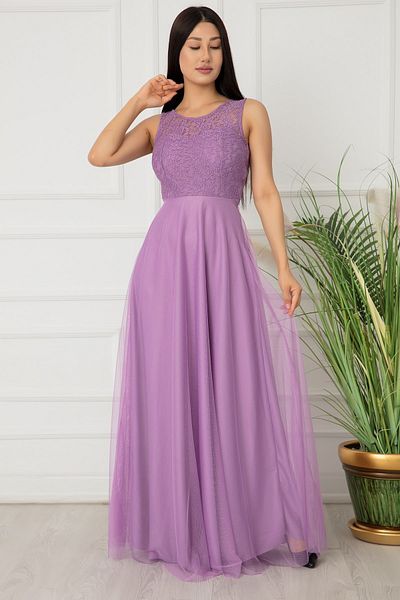 PULLIMM Metiy 3380-4 Rochie din dantela si sifon